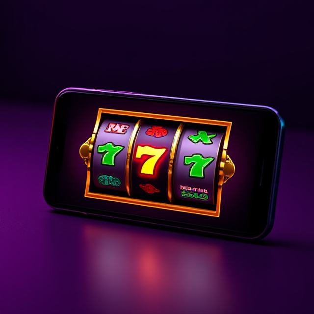 High RTP online slots guide featured image showing glowing slot reels on a smartphone